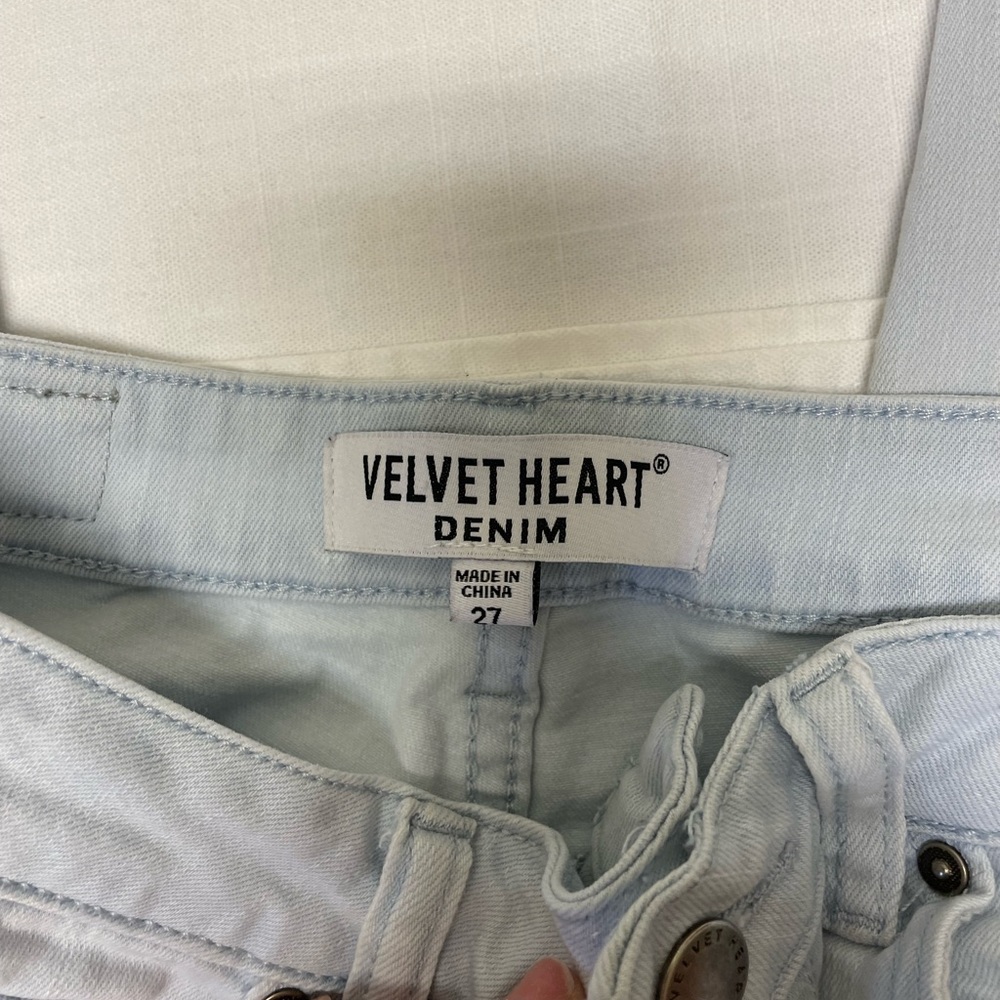Velvet Heart Premium Denim Jeans size 27 , skinny Jeans . Woman Jeans - Picture 6 of 8